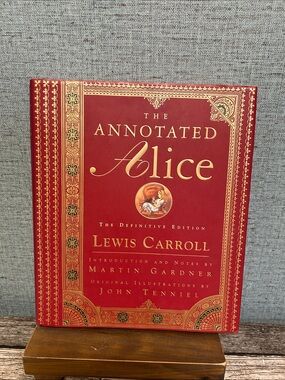 The Annotated Alice Hardcover Book by Lewis Carroll Martin Gardner